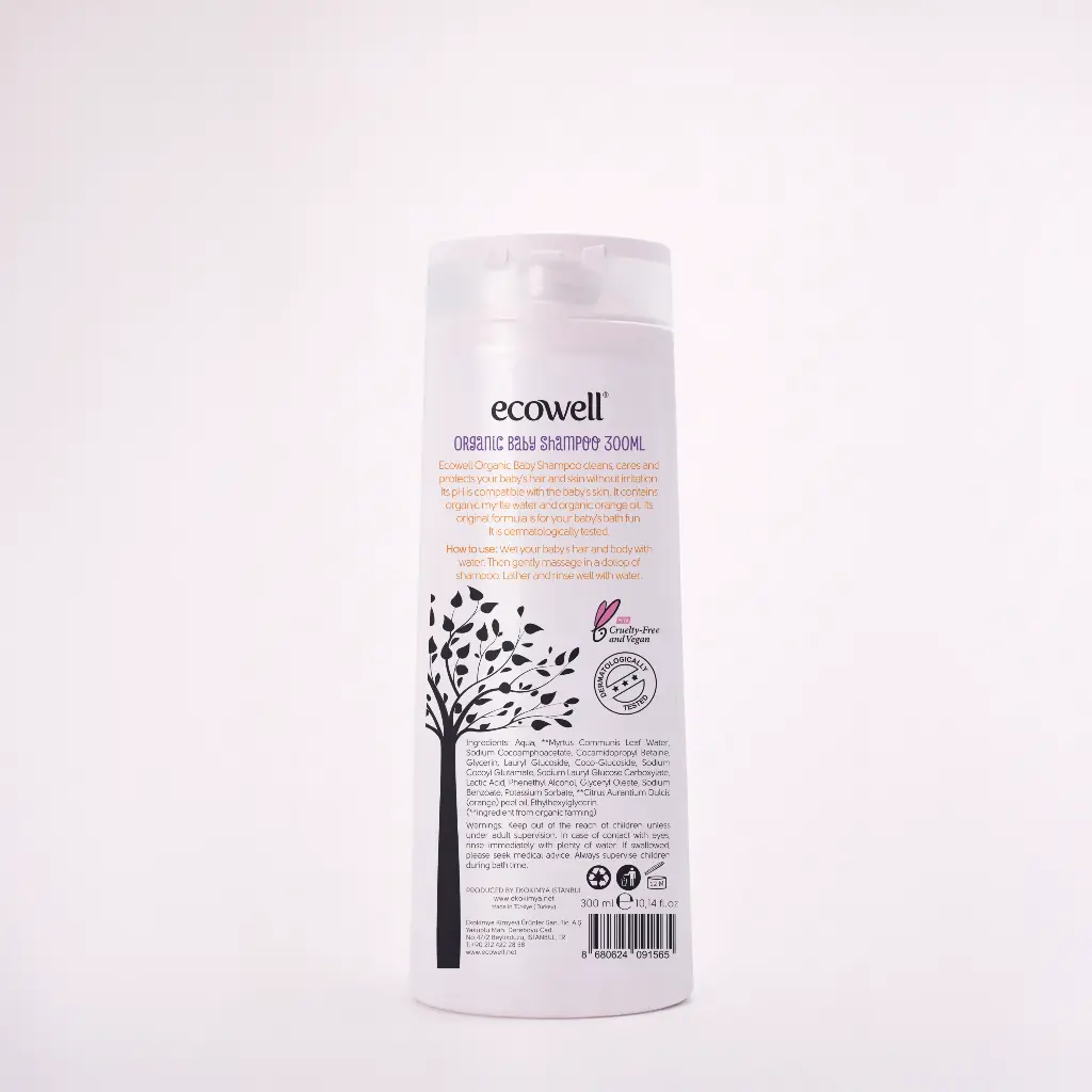 Organic Baby Shampoo (300ml)