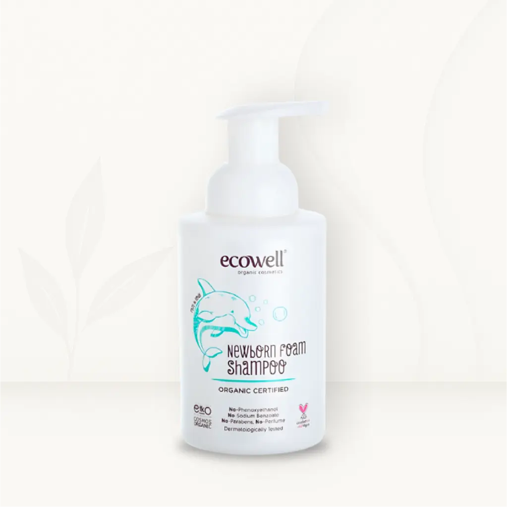 Organic NewBorn Foam Shampoo (300ml)