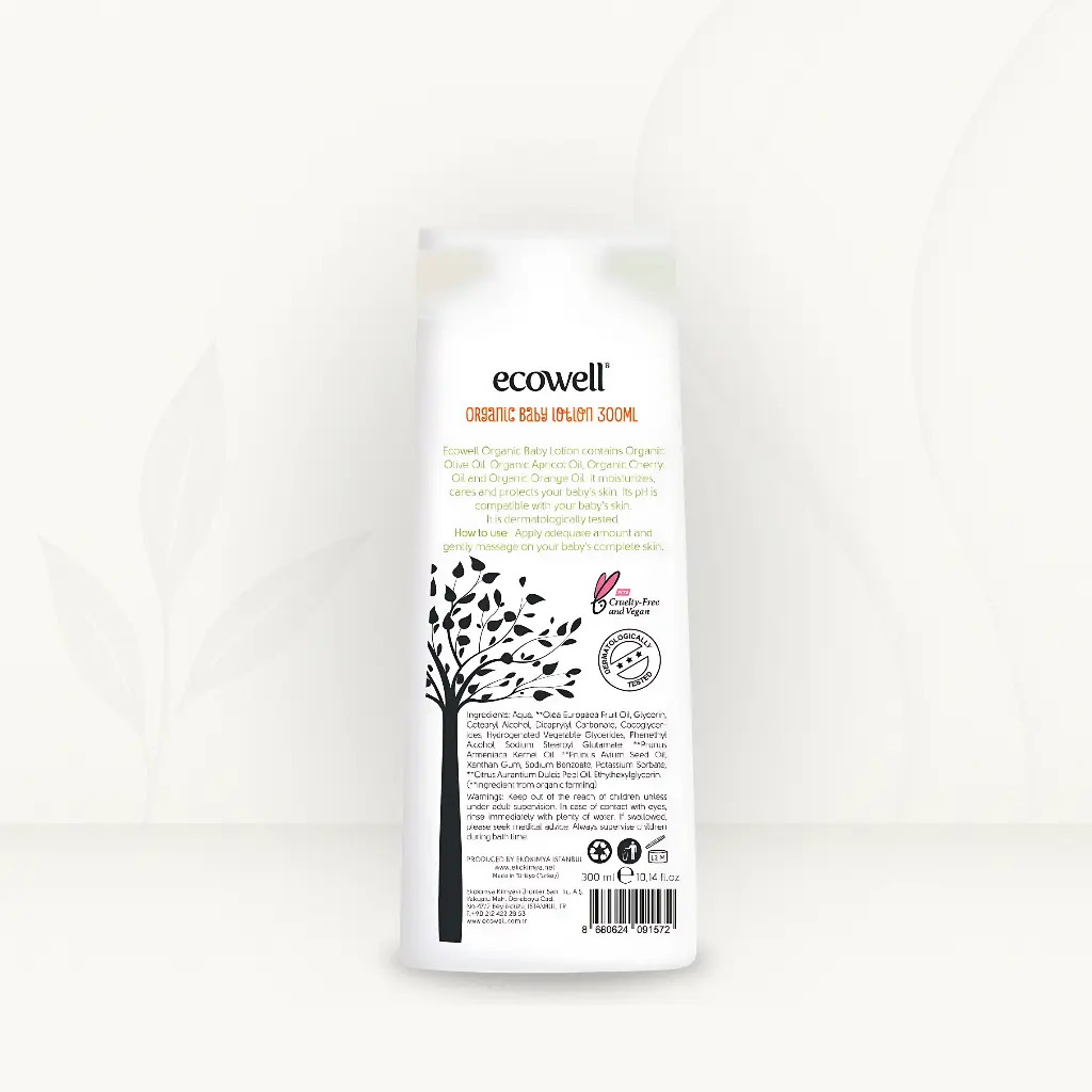 Organic Baby Lotion (300ml)