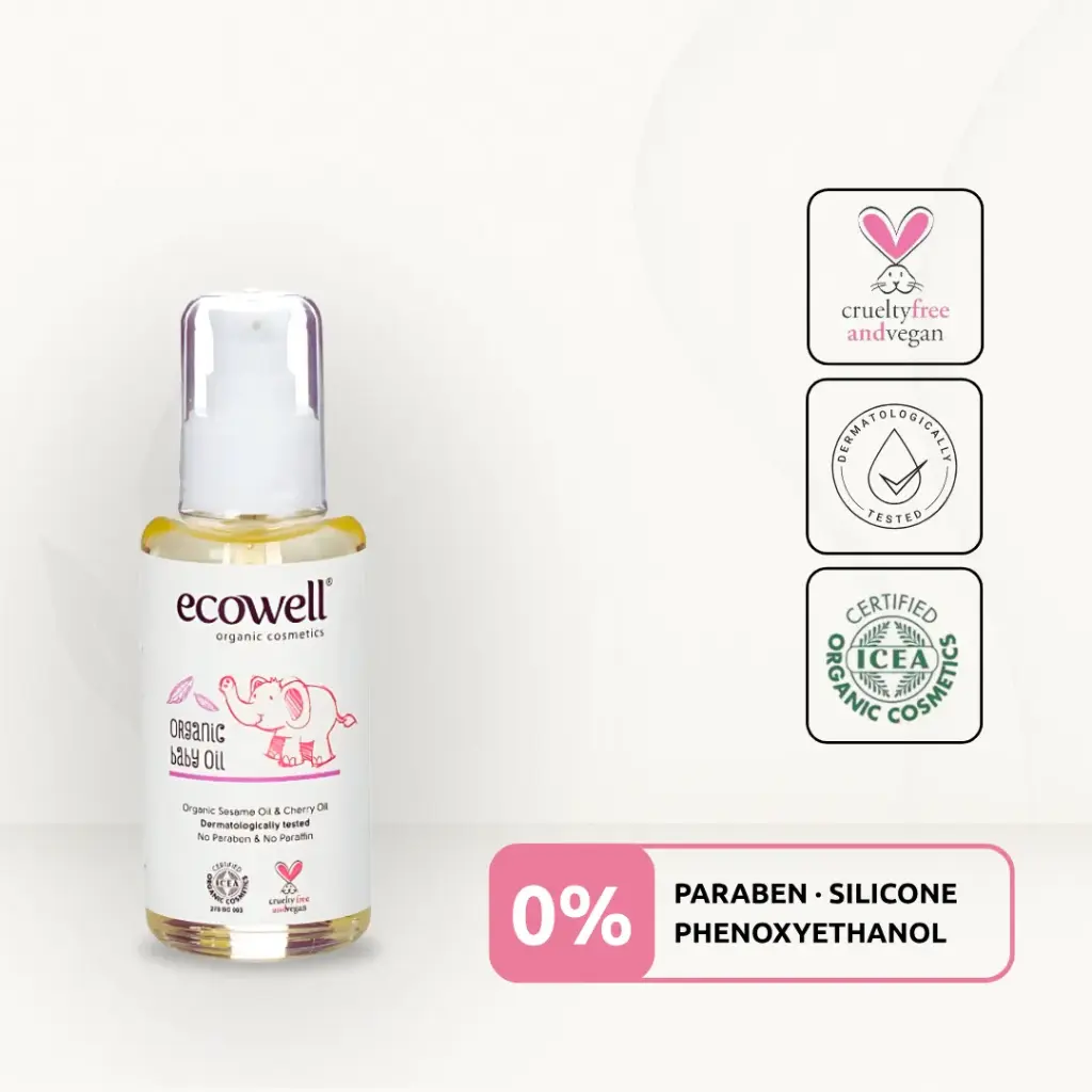 Organic Baby Massage Oil (100ml)