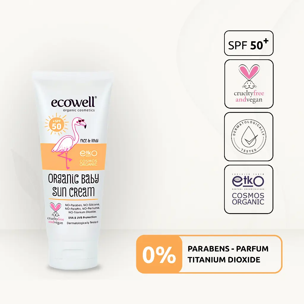 Organic Baby Sun Cream 50 SPF (110g)