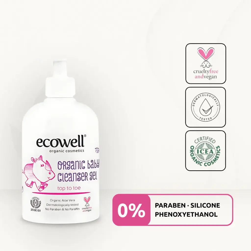 Organic Baby Cleanser Gel (500ml)